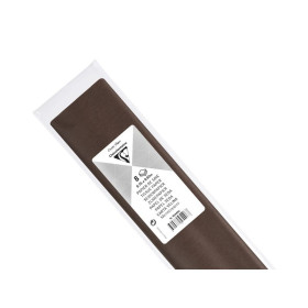 PAPIER DE SOIE, Sachet de 8 feuilles pliées, 50x75cm, 18g, Chocolat