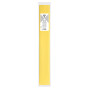 PAPIER DE SOIE, Sachet de 8 feuilles pliées, 50x75cm, 18g, Jaune citron
