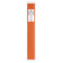 PAPIER DE SOIE, Sachet de 8 feuilles pliées, 50x75cm, 18g, Orange
