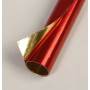 PAPIER ALUMINIUM, Rouleau 2 faces, 80x50cm, 90g, Rouge