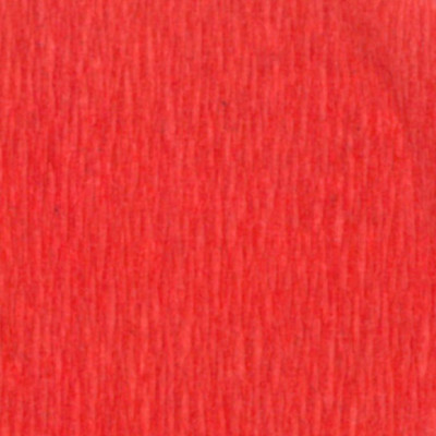 PAPIER CRÉPON NON-DÉGORGEANT, Sachet de 1 feuille pliée, 2,50x0,50m, 32g, Rouge