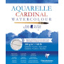 Bloc collé Cardinal 24x30cm 10F 300g