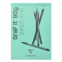 Bloc GraF'iT collé A6 80 feuilles 90g O
