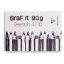 Bloc GraF'iT collé A5 80 feuilles 90g O