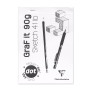 Bloc GraF'iT collé A5 80 feuilles 90g Dot