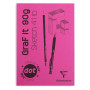 Bloc GraF'iT collé A4 80 feuilles 90g Dot