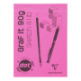 Bloc GraF'iT collé A5 80 feuilles 90g Dot