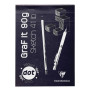 Bloc GraF'iT collé A5 80 feuilles 90g Dot