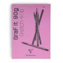 Bloc GraF'iT A6 80 feuilles 90g Rose°60 O