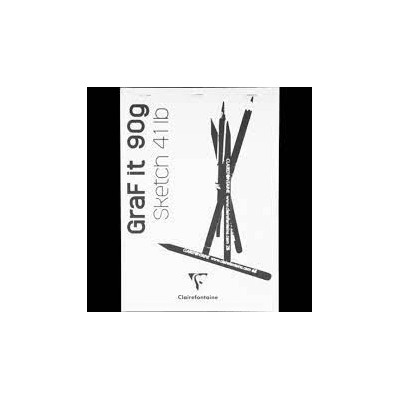 Bloc GraF'iT A5 80 feuilles 90g Blanc°63 O