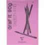 Bloc GraF'iT A4 80 feuilles 90g Rose°60 O