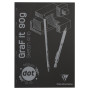 Bloc GraF'iT DOT A3 160 pages 90g couverture Noir