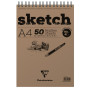 Bloc Sketch croquis R.I. A4 50 feuilles 90g