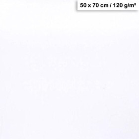 1F couleur Maya 50x70cm 120g blanc