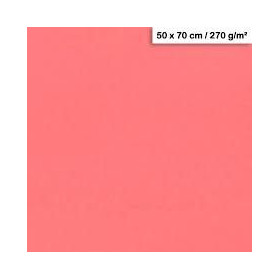 1F couleur Maya 50x70cm 270g rose clair