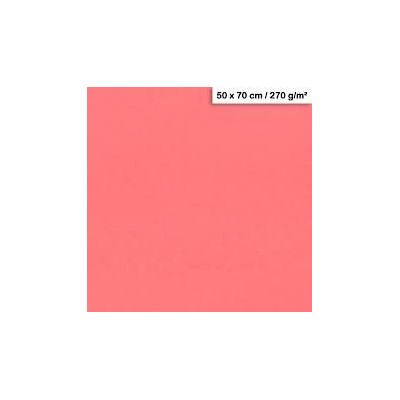 1F couleur Maya 50x70cm 270g rose clair
