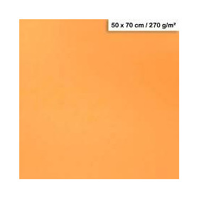 1F couleur Maya 50x70cm 270g abricot