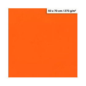 1F couleur Maya 50x70cm 270g clémentine