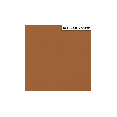 1F couleur Maya 50x70cm 270g brun