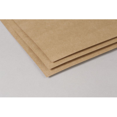 Papier kraft brun 275g brute 70x100 Paquet de 25 feuilles
