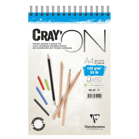 Bloc Cray'ON R.I. A4 50 feuilles 120g