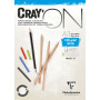 Bloc Cray'ON Encollé A3 50 feuilles 120g
