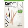 Bloc Cray'ON Encollé A2 30 feuilles 160g