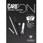 CarbON bloc collé A5 20 feuilles 120g