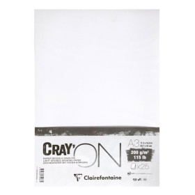 Cray'ON paquet de 25 feuilles A3 200g