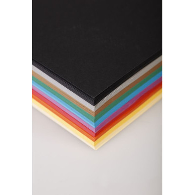 Tulipe 160g 250 feuilles 25x32.5cm Ass 10 couleurs