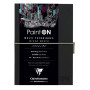 * Carnet Paint'ON cousu double PU à élastique A5 64p 250g noir