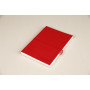 Carnet Paint'ON cousu double PU à élastique A5 64p 250g blanc