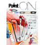 * Paint'ON bloc de 24 feuilles 250g ass.6x4 feuilles n°6 A5
