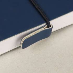 * Carnet Paint'ON cousu double PU à élastique 19x19cm 64p 250g blanc à grain