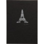 F. SpiR.I.t  Bloc couv. enveloppante Noir A4 50 feuilles sketch Ivoire  90g Pays