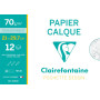 Pochette Papier Calque Supérieur A4 12F 70/75g