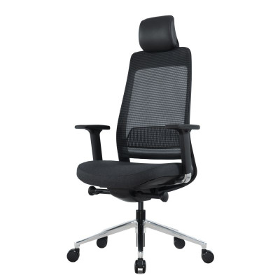 Fauteuil bureautique synchrone fax noir