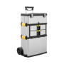 Servante d'atelier en acier inoxydable sur roulettes