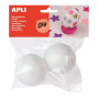 SACH 2 BOULES  POLYSTYRENE D60MM