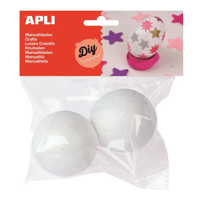 SACH 2 BOULES  POLYSTYRENE D60MM