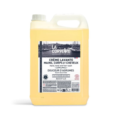 CREME LAVANTE 3 EN 1 PARFUMEE - 5L