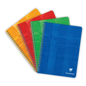 Cahier reliure intégrale 17x22cm 100p séyès