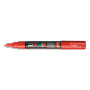 Uniball Posca Marqueur peinture à eau, encre à pigmentation rouge, pointe extra