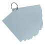50 flashcards bristol A6 dots bleu