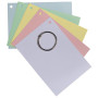 50 flashcards bristol A6 dots rose