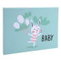 Album livre 30p. blc 28,5x22cm BABY vert