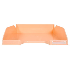 Corb.courrier COMBO Pastel corail glossy