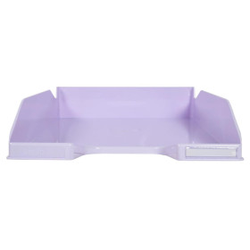 Corb.courrier COMBO Pastel mauve glossy
