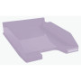Corb.courrier COMBO Pastel mauve glossy