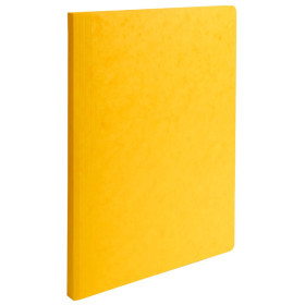 Chemise  à dos rainé jaune